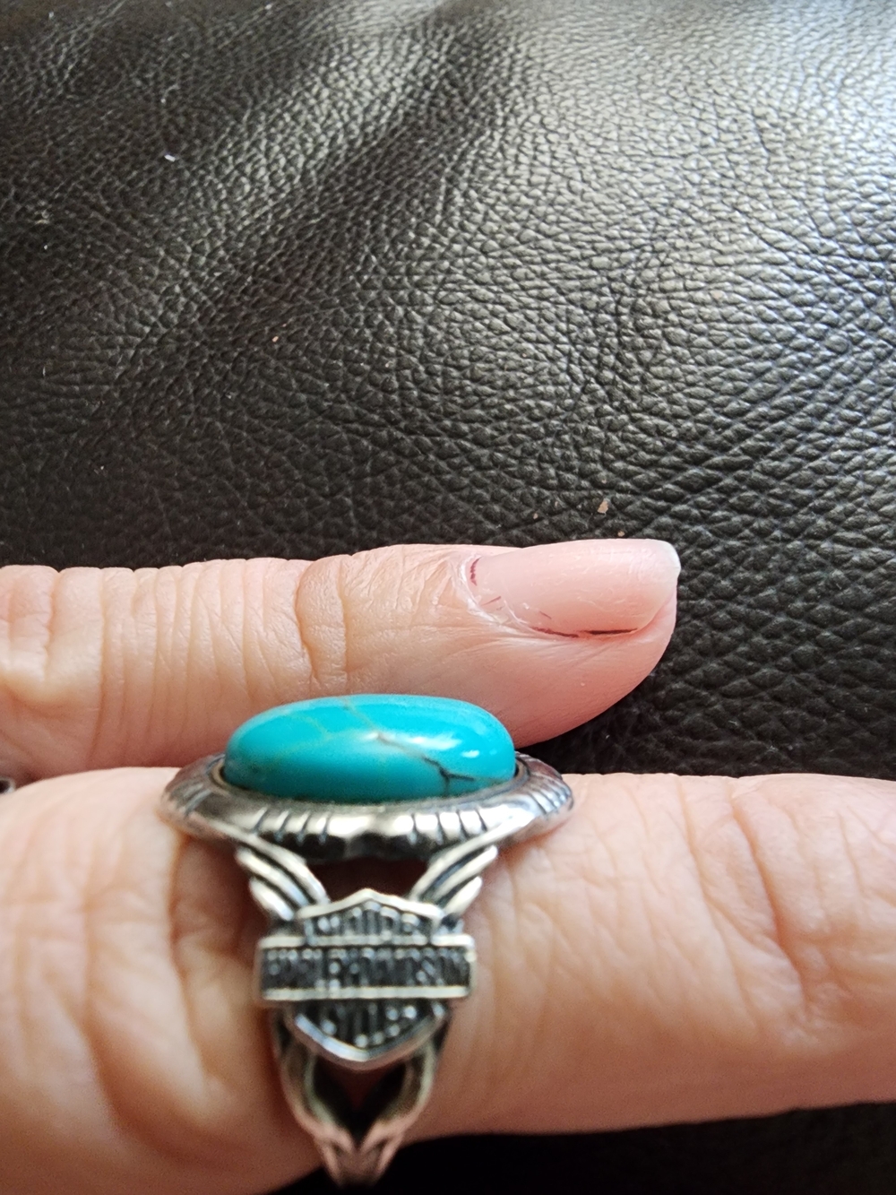 925 Harley Davidson Ring.